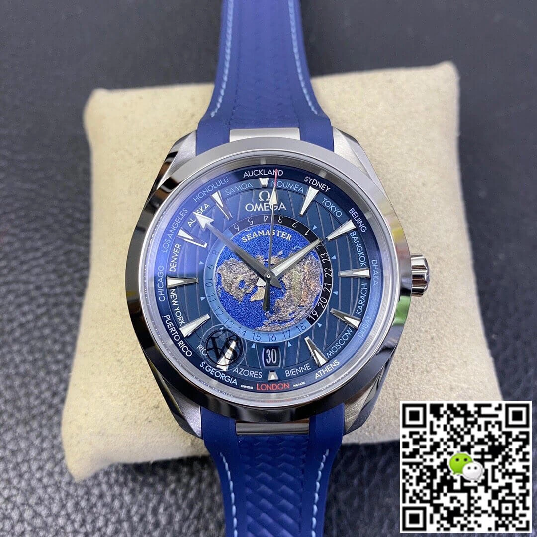 Omega Seamaster 220.12.43.22.03.001 VS Factory 1:1 Best Edition Replica Watch Blue Dial Swiss ETA8938